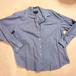 Blue and White XL Shirt